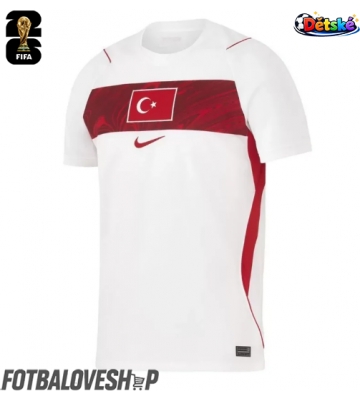 Turecko Dětské Venkovní Dres MS 2026 Krátký Rukáv (+ trenýrky)